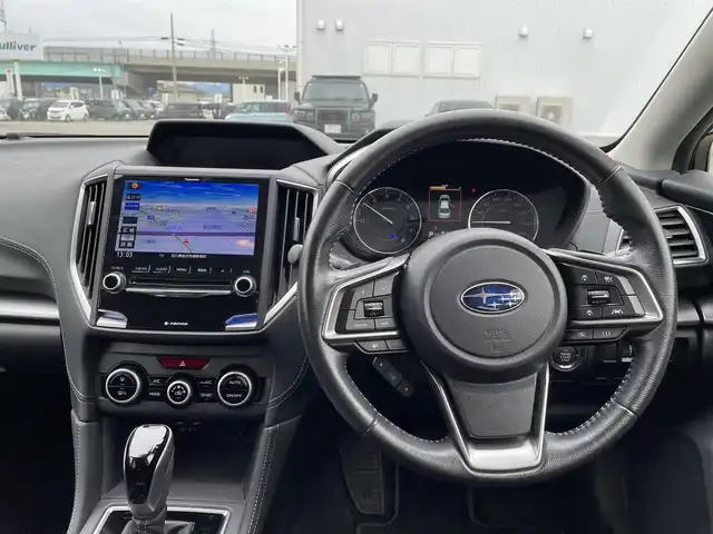 スバル インプレッサ スポーツ 2．0i－Lアイサイト 石川県 2019(平31)年 7.9万km ダークブルーパール ワンオーナー/純正メモリーナビ/フルセグTV/バックカメラ/LEDヘッドライト/ETC/レーダークルーズ/アイサイト/社外アルミホイール/純正AW&夏タイヤ積み込み/スマートキー/ドライブレコーダー/パドルシフト/フォグランプ/保証書