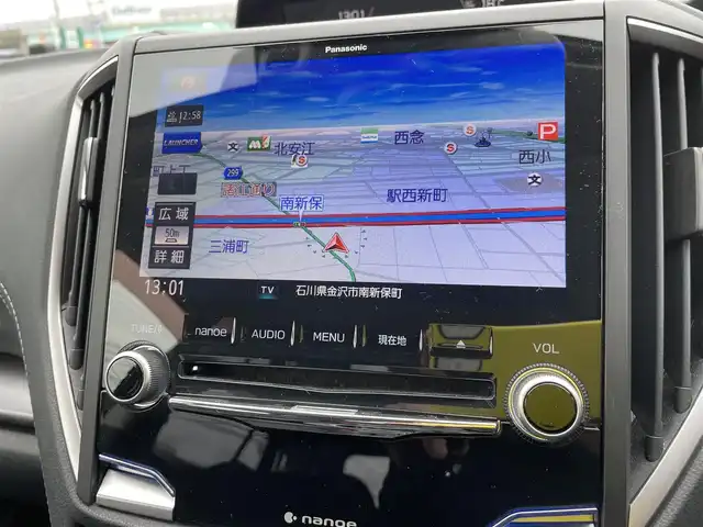 スバル インプレッサ スポーツ 2．0i－Lアイサイト 石川県 2019(平31)年 7.9万km ダークブルーパール ワンオーナー/純正メモリーナビ/フルセグTV/バックカメラ/LEDヘッドライト/ETC/レーダークルーズ/アイサイト/社外アルミホイール/純正AW&夏タイヤ積み込み/スマートキー/ドライブレコーダー/パドルシフト/フォグランプ/保証書
