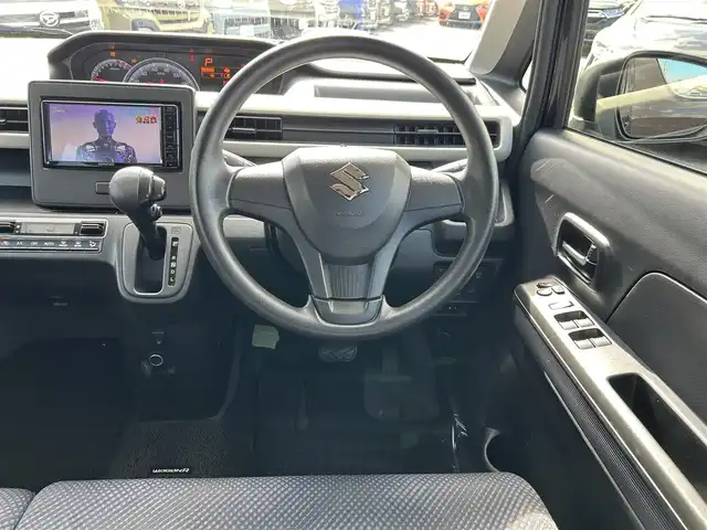 スズキ ワゴンＲ HYBRID FX 愛知県 2018(平30)年 4万km アーバンブラウンパールメタリック 社外ＳＤナビ　/ＤＴＶ　/ＢＴ　/ＵＳＢ　/ＣＤ／ＤＶＤ　/プッシュスタート　/運転席シートヒーター　/ヘッドアップディスプレイ　/衝突軽減ブレーキ　/ＥＴＣ　/アイドリングストップ　/Ｆドラレコ