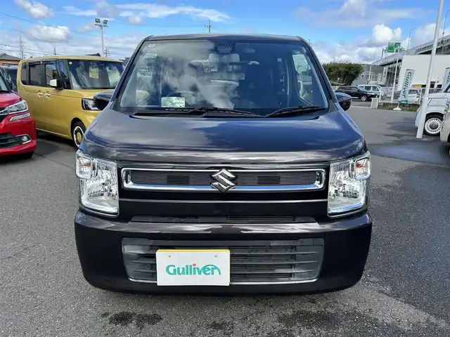 スズキ ワゴンＲ HYBRID FX 愛知県 2018(平30)年 4万km アーバンブラウンパールメタリック 社外ＳＤナビ　/ＤＴＶ　/ＢＴ　/ＵＳＢ　/ＣＤ／ＤＶＤ　/プッシュスタート　/運転席シートヒーター　/ヘッドアップディスプレイ　/衝突軽減ブレーキ　/ＥＴＣ　/アイドリングストップ　/Ｆドラレコ