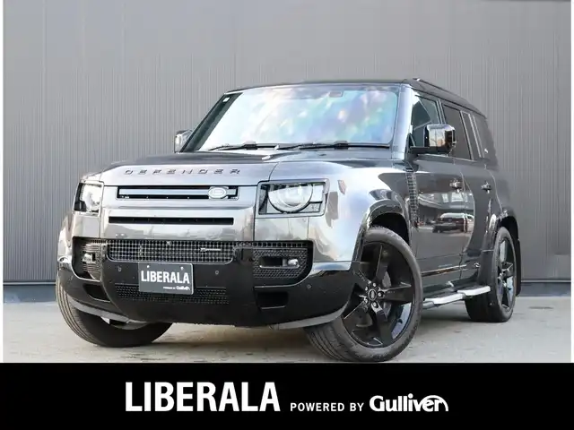 ランドローバー ランドローバー ディフェンダー 110 アーバナイト22 静岡県 2022(令4)年 2.5万km グレー 衝突軽減ブレーキ　/半革　/ＭＥＲＩＤＩＡＮサウンド　/ＡＣＣ　/ＬＥＤ　/ブラックエクステリア　/３６０°カメラ　/ＣａｒＰｌａｙ　/ワイヤレス充電　/純正２２ＡＷ　/パワーシート／ヒーター／エアー