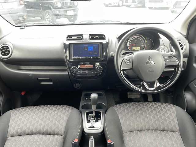 三菱 ミラージュ G 沖縄県 2021(令3)年 1.5万km ワインレッドP ワンオーナー/ナビ/フルセグＴＶ/オーディオ（Ｂｌｕｅｔｏｏｔｈ　ＣＤ　ＤＶＤ　ＳＤ）/ＥＴＣ/バックカメラ/ＬＥＤヘッドライト/フォグライト/ウィンカーミラー/スマートキー/プッシュスタート/衝突被害軽減ブレーキ