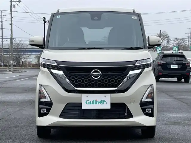 日産 ルークス ハイウェイスター X 道央・札幌 2020(令2)年 3.1万km フローズンバニラパール ４WD/ワンオーナー/純正ディーラーOPナビ/CD/DVD/BT/フルセグ/プロパイロット/エマージェンシーブレーキ/横滑り防止装置/レーンキープアシスト/クリアランスソナー/アラウンドビューモニター/ドライブレコーダー/アイドリングストップ/両側パワースライドドア/前席シートヒーター/シートカバー/ステアリングリモコン/プッシュスタート/スマートキー/LEDヘッドライト/オートライト/オートハイビーム/フォグランプ/ヘッドライトレベライザー/電動格納ミラー/ウィンカーミラー/純正フロアマット/ドアバイザー/スペアキー