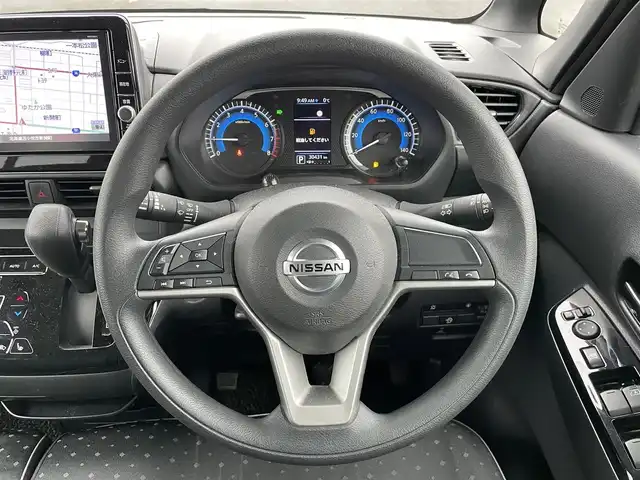 日産 ルークス ハイウェイスター X 道央・札幌 2020(令2)年 3.1万km フローズンバニラパール ４WD/ワンオーナー/純正ディーラーOPナビ/CD/DVD/BT/フルセグ/プロパイロット/エマージェンシーブレーキ/横滑り防止装置/レーンキープアシスト/クリアランスソナー/アラウンドビューモニター/ドライブレコーダー/アイドリングストップ/両側パワースライドドア/前席シートヒーター/シートカバー/ステアリングリモコン/プッシュスタート/スマートキー/LEDヘッドライト/オートライト/オートハイビーム/フォグランプ/ヘッドライトレベライザー/電動格納ミラー/ウィンカーミラー/純正フロアマット/ドアバイザー/スペアキー