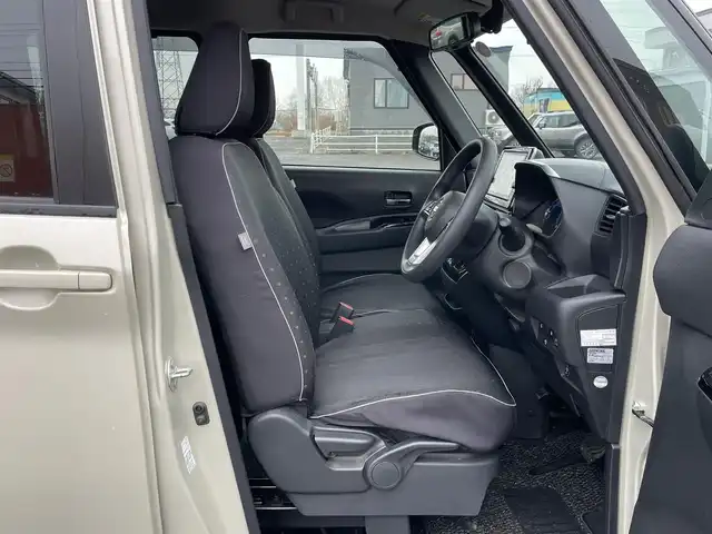 日産 ルークス ハイウェイスター X 道央・札幌 2020(令2)年 3.1万km フローズンバニラパール ４WD/ワンオーナー/純正ディーラーOPナビ/CD/DVD/BT/フルセグ/プロパイロット/エマージェンシーブレーキ/横滑り防止装置/レーンキープアシスト/クリアランスソナー/アラウンドビューモニター/ドライブレコーダー/アイドリングストップ/両側パワースライドドア/前席シートヒーター/シートカバー/ステアリングリモコン/プッシュスタート/スマートキー/LEDヘッドライト/オートライト/オートハイビーム/フォグランプ/ヘッドライトレベライザー/電動格納ミラー/ウィンカーミラー/純正フロアマット/ドアバイザー/スペアキー