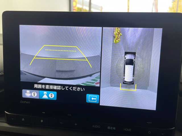 ホンダ ステップワゴン スパーダ eHEV 大阪府 2022(令4)年 5.4万km クリスタルブラックパール 純正９インチナビ/【BT/フルセグTV/USB/AppleCarPlay/AndroidAuto]/純正15.6インチ後席モニター/全方位カメラ/ETC/ドライブレコーダー前後/両側パワースライドドア/ブラインドスポットモニター/衝突被害軽減システム/クルーズコントロール追従/オートライト/コーナーセンサー前後/オットマン/シートバックテーブル/ハーフレザーシート/純正16インチＡＷ/純正フロアマット