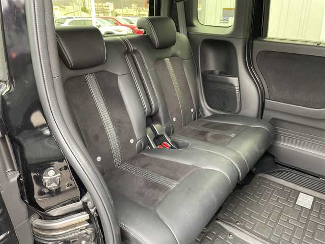 ホンダ Ｎ ＢＯＸ カスタム L ターボ 長野県 2022(令4)年 3.4万km クリスタルブラックパール 禁煙車/4WD/ターボ過給機/純正8型インターナビ/【VXU-227NBi】/ホンダセンシング/・衝突被害軽減システム/・路外逸脱抑制/・標識認識/・アダプティブクルーズコントロール/・オートマチックハイビーム/(Bluetooth/フルセグTV/CD/DVD/USB/SD/FM/AM)/バックカメラ/前後ドライブレコーダー【DRH-224SD】/両側電動スライドドア/パドルシフト/後方コーナーセンサー/前席シートヒーター/純正アルミホイール/純正フロアマット/ハーフレザーシート/LEDヘッドライト/オートライト/オートエアコン/アイドリングストップ(ECON)/ドアバイザー/サイドエアバッグ/カーテンエアバッグ/スマートキー/スペアキー1本/プッシュスタート/パワーステアリング/パワーウインドウ/盗難防止機能/ABS/横滑り防止装置/新車時保証書/取扱説明書