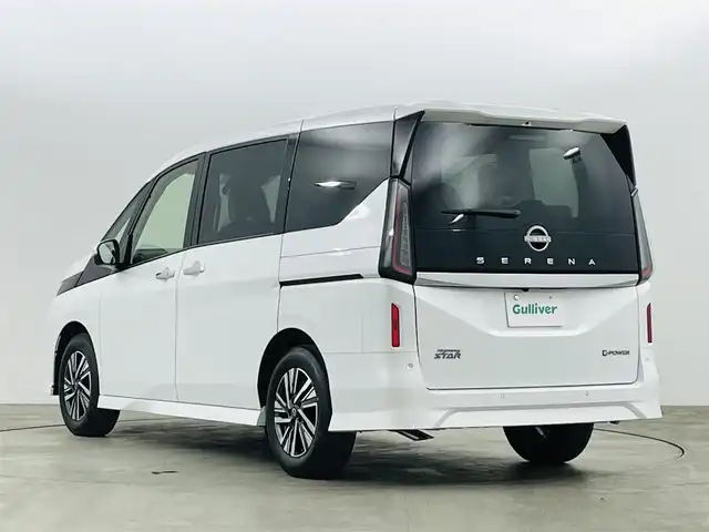 日産 セレナ e－パワー ハイウェイスター V 福島県 2025(令7)年 0.1千km ブリリアントホワイトパール インテリジェント エマージェンシーブレーキ/・踏み間違い衝突防止アシスト/・インテリジェント BSI（後側方衝突防止支援システム） /BSW（後側方車両検知警報）/・インテリジェント LI（車線逸脱防止支援システム） / LDW（車線逸脱警報RCTA（後退時車両検知警報）/・インテリジェント アラウンドビューモニター/・アダプティブLEDヘッドライトシステム / ハイビームアシスト/・インテリジェント ルームミラー/純正ナビゲーション/・Bluetooth/AM・FM/TV/USB/HDMI/・バックカメラ/・ETC/両側パワースライドドア/電動格納ウィンカーミラー/プッシュスタート/・スマートキー/・スペアキー/革巻きステアリング/・ステアリングスイッチ/LEDライト/・フォグライト/・オートライト