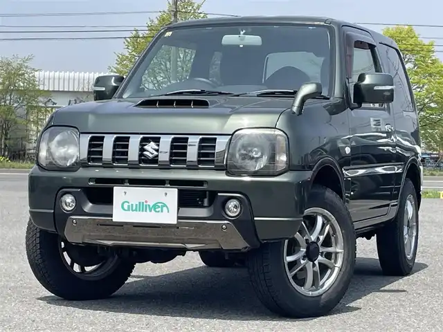 スズキ ジムニー ランドベンチャー 道央・札幌 2016(平28)年 7.4万km クールカーキPM ４WD/5速MT/社外メモリーナビ/CD/DVD/BT/フルセグ/ETC/トランスファ切替/D席シートヒーター/レザーシート/革巻きステアリング/ステアリングリモコン/リモコンキー/ハロゲンヘッドライト/フォグランプ/ヘッドライトレベライザー/電動格納ミラー/ヒーテッドドアミラー/ウィンカーミラー/純正フロアマット/ドアバイザー/スペアキー/純正AW付夏タイヤ積込/175/80/R16/2016年/山1mm