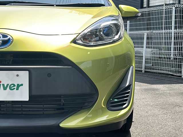 トヨタ アクア G 京都府 2018(平30)年 3.9万km フレッシュグリーンマイカメタリック ワンオーナー　/純正SDナビ/（ワンセグＴＶ，ＢＴ，ＦＭ／ＡＭ，ＣＤ，ＡＵＸ）　/トヨタセーフティセンス　/レーンキープアシスト　/オートハイビーム　/前後コーナーセンサー　/車両接近通知　　/クルーズコントロール/バックカメラ/ビルトインETC/LEDヘッドライト/スペアキー/保証書　/取扱説明書/記録簿