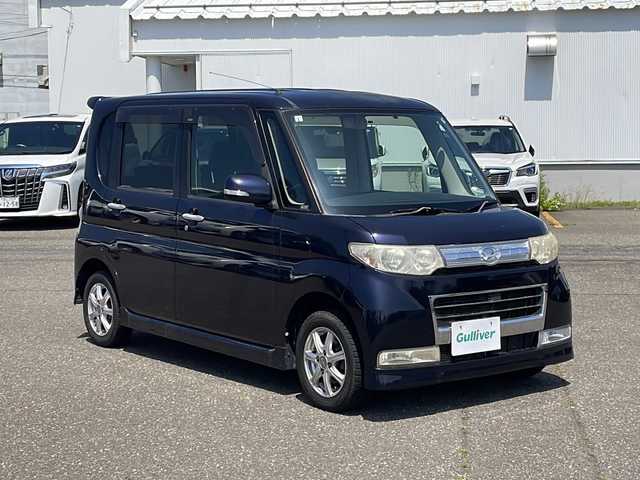 ダイハツ タント カスタム RS 新潟県 2009(平21)年 11.7万km ミスティックブルーマイカアロワナ 4WD/純正HDDナビ(NHZN-W58)/CD/DVD/フルセグテレビ/ミュージックサーバー/ETC/ベンチシート/片側パワースライドドア/スマートキー/キセノンヘッドライト/フォグランプ/社外13インチアルミホイール