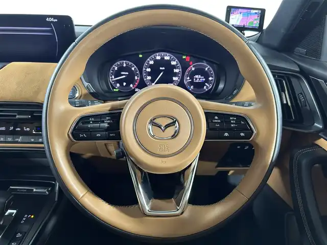 マツダ ＣＸ－６０ XD HV プレミアムスポーツ 佐賀県 2022(令4)年 1.2万km ディープクリスタルブルーマイカ 純正12.3インチナビ/ＡＭ/ＦＭ/Bluetooth/サンルーフ/全方位カメラ/クルーズコントロール(追従あり)/BOSEサウンド/前後ドライブレコーダー/衝突被害軽減システム/レーンアシスト/パワーバックドア/パワーシート/シートメモリ/エアシート/シートヒーター/ETC/LEDヘッドライト/フォグランプ/オートエアコン/盗難防止装置/横滑り防止装置/車線逸脱警報/ダウンヒルアシストコントロール/オートライト/オートマチックハイビーム/スマートキー/スペアキー有/プッシュスタート/純正フロアマット/純正20インチアルミホイール	/パドルシフト/電動チルトステアリング/電子パーキング/オートブレーキホールド/ステアリングスイッチ/電動格納ミラー/コーナーセンサー