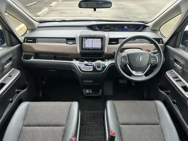 ホンダ フリード ハイブリット クロスター ブラックスタイル 福岡県 2023(令5)年 1.7万km トワイライトミストブラックパール 純正7型SDナビ(フルセグTV/DVD/CD/BT)バックモニタホンダセンシング両側パワースライドドアレーダークルーズコントロールETCシートヒーターUSB純正LEDライト純正フロアマット純正アルミホイールプッシュスタートスマートキー