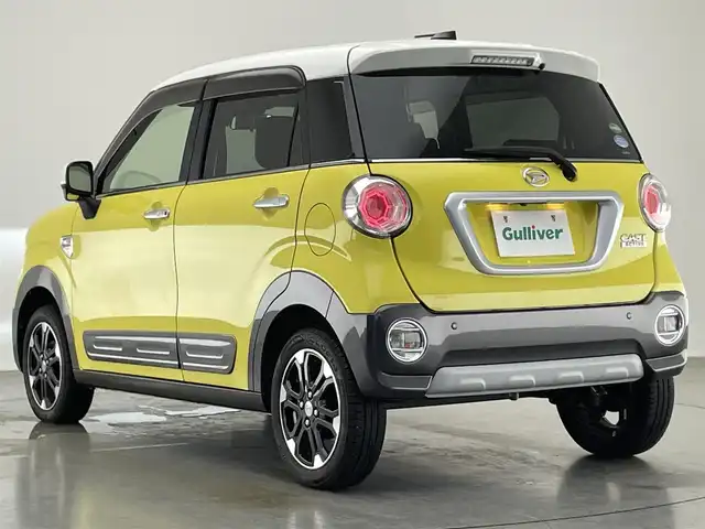 ダイハツ キャスト アクティバ GプライムコレSAⅢ 愛知県 2018(平30)年 4.9万km レモンスカッシュクリスタルM 社外ナビ/スマートアシストIII/シートヒーター/バックカメラ/ETC/フルセグTV/DVD/ハーフレザーシート/純正アルミホイール/LEDオートライト/フォグランプ/衝突被害軽減ブレーキ/純正フロアマット/オートマチックハイビーム/禁煙車