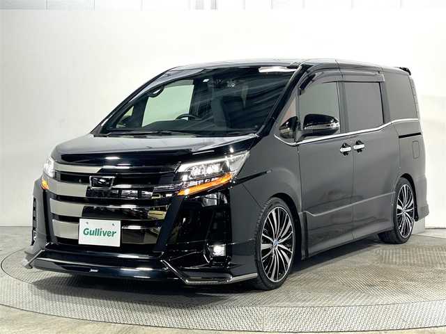 トヨタ ノア Si ダブルバイビーⅡ 大阪府 2020(令2)年 3.2万km ブラック モデリスタエアロ 社外ナビ(フルセグ/DVD再生/Bluetooth) バックカメラ 後席モニター ETC 両側パワースライドドア 衝突軽減 クルコン クリアランスソナー トヨタセーフティセンス