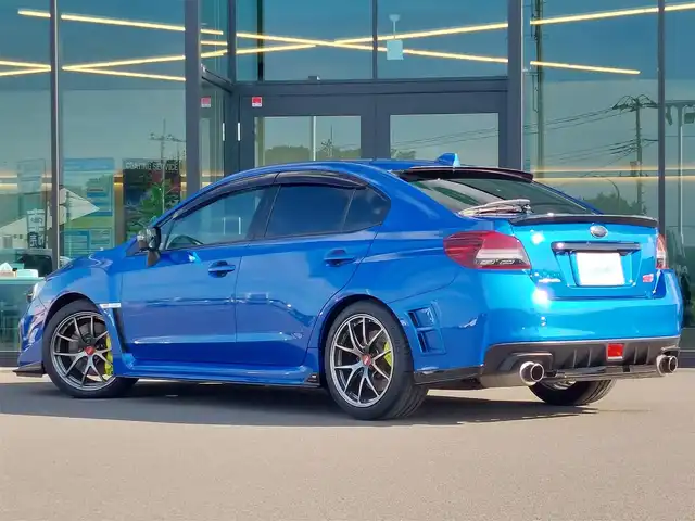 スバル ＷＲＸ ＳＴＩ STI タイプS 東京都 2018(平30)年 1.4万km WRブルーパール サンルーフ/純正8インチナビ/フルセグ/バックカメラ/フロント/サイドカメラ/ETC/STIエアロ/STIレカロシート/パワーシート/シートヒーター/デジタルインナーミラー/BBS18インチAW/ブラインドスポットモニター/スマートキー