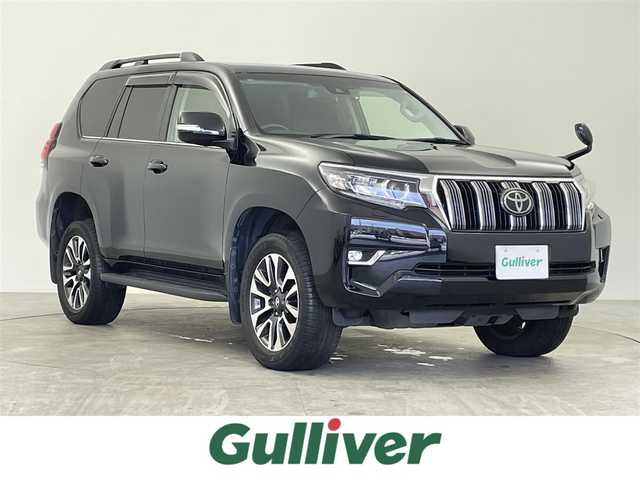 トヨタ ランドクルーザー プラド TX Lパッケージ 千葉県 2022(令4)年 3.4万km アティチュードブラックマイカ 4WD/サンルーフ/トヨタセーフティセンス/・プリクラッシュセーフティ/・レーンディパーチャーアラート/・ロードサインアシスト/・先行車発進告知/・オートハイビーム/社外9インチメモリナビ/CD DVD BT HDMI フルセグ/バックカメラ/レーダークルーズコントロール/LEDオートライト/レザーシート/パワーシート/シートクーラー/純正19インチアルミホイール/センターデフロック/スマートキー×2/プッシュスタート/ETC
