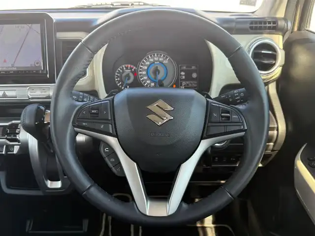 スズキ クロスビー HYBRID MZ 岩手県 2020(令2)年 7.7万km キャラバンアイボリーパールメタリック/ホワイト 2トーンルーフ レーダーブレーキS 純正8型ナビ 全周囲 ETC フルセグ ETC クルーズコントロール USB ステアリングスイッチ シートヒーター ヒルディセントコントロール パドルシフト オートLEDライト フォグ 純正16AW スペアキー