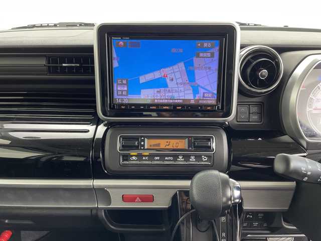 スズキ スペーシア カスタム HYBRID GS 鹿児島県 2019(令1)年 6.3万km ピュアホワイトP 純正SDナビ/（AM/FM/CD/DVD/Bluetooth）/フルセグテレビ/全方位モニター/前後ドライブレコーダー/片側パワースライドドア /ヘッドアップディスプレイ/シートヒーター/LEDヘッドライト/スマートキー /純正AW14インチ/禁煙車
