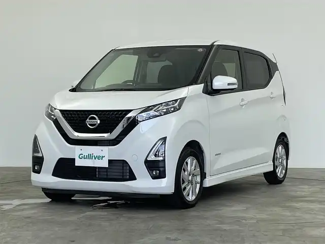 日産 デイズ HWS X プロパイロットED 群馬県 2022(令4)年 4万km ホワイトパール 純正７型ナビ 全方位カメラ　衝突軽減　プロパイロット　追従式クルーズコントロール　レーンアシスト　前後障害物センサー　オートブレーキホールド　ETC2.0 プッシュスタート　スマートキー　禁煙