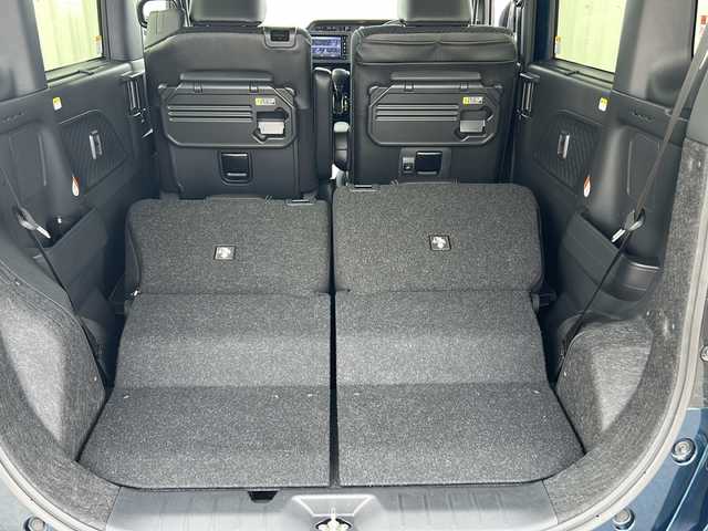 ダイハツ タント カスタム X スタイルセレクション 愛媛県 2021(令3)年 2.8万km レーザーブルークリスタルシャイン 社外SDナビ/ETC/両側パワースライドドア/純正ドライブレコーダー前のみ/純正フロアマット/純正１４インチAW/コーナーセンサー前後/ハーフレザー/前席シートヒーター/Bluetooth/スマートキー/スペアキー/レーンキープアシスト/オートLEDヘッドライト/横滑り防止/衝突被害軽減システム/アイドリングストップ/プッシュスタート