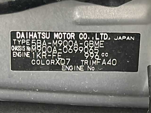 トヨタ ルーミー X 宮城県 2022(令4)年 7.2万km ブラックマイカメタリック 禁煙車/スマートアシスト/・衝突回避支援ブレーキ機能/・車線逸脱警報機能/・オートハイビーム/・コーナーセンサー（F/R）/パーキングアシスト/バックカメラ/片側パワースライドドア/社外7インチSDナビ/・BT/AUX/AM/FM/ETC/プッシュスタート/スマートキー/純正フロアマット/純正ホイールキャップ/横滑り防止装置/アイドリングストップ