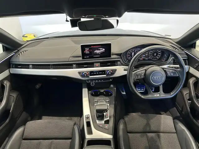 アウディ Ａ５ SB 40TFSIスポーツ 岐阜県 2019(平31)年 4万km 黒 Sラインパッケージ/アルミホイール 5ツインスポークスターデザイン/スプリントクロスレザー S lineロゴ/マトリクスLEDヘッドライト/アダプティブクルーズコントロール/アウディアクティブレーンアシスト/リヤビューカメラ/アウディパーキングシステム/アウディホールドアシスト/アウディプレセンス シティ/アウディプレセンス ベーシック/MMI ナビゲーション/　TV　Bluetooth　AUX　/全席シートヒーター