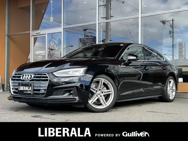 アウディ Ａ５ SB 40TFSIスポーツ 岐阜県 2019(平31)年 4万km 黒 Sラインパッケージ/アルミホイール 5ツインスポークスターデザイン/スプリントクロスレザー S lineロゴ/マトリクスLEDヘッドライト/アダプティブクルーズコントロール/アウディアクティブレーンアシスト/リヤビューカメラ/アウディパーキングシステム/アウディホールドアシスト/アウディプレセンス シティ/アウディプレセンス ベーシック/MMI ナビゲーション/　TV　Bluetooth　AUX　/全席シートヒーター