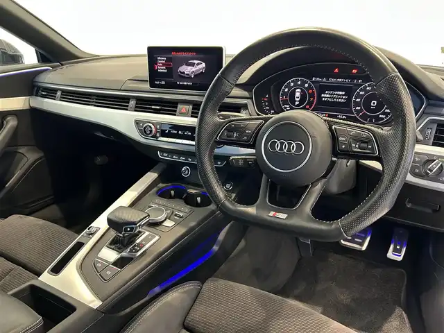 アウディ Ａ５ SB 40TFSIスポーツ 岐阜県 2019(平31)年 4万km 黒 Sラインパッケージ/アルミホイール 5ツインスポークスターデザイン/スプリントクロスレザー S lineロゴ/マトリクスLEDヘッドライト/アダプティブクルーズコントロール/アウディアクティブレーンアシスト/リヤビューカメラ/アウディパーキングシステム/アウディホールドアシスト/アウディプレセンス シティ/アウディプレセンス ベーシック/MMI ナビゲーション/　TV　Bluetooth　AUX　/全席シートヒーター