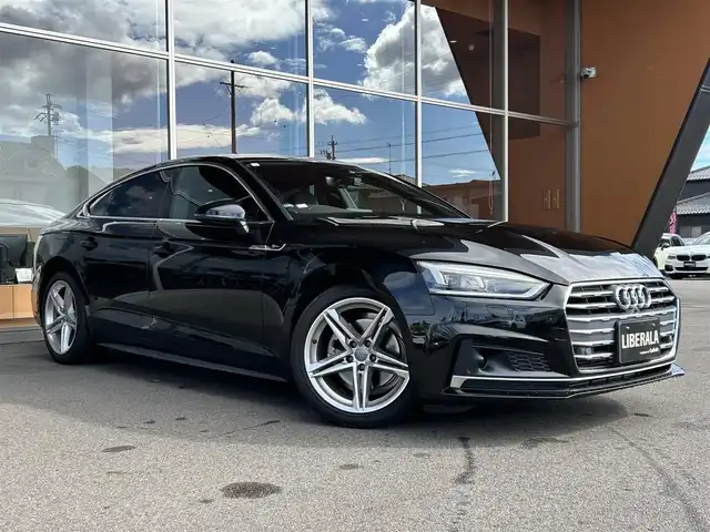 アウディ Ａ５ SB 40TFSIスポーツ 岐阜県 2019(平31)年 4万km 黒 Sラインパッケージ/アルミホイール 5ツインスポークスターデザイン/スプリントクロスレザー S lineロゴ/マトリクスLEDヘッドライト/アダプティブクルーズコントロール/アウディアクティブレーンアシスト/リヤビューカメラ/アウディパーキングシステム/アウディホールドアシスト/アウディプレセンス シティ/アウディプレセンス ベーシック/MMI ナビゲーション/　TV　Bluetooth　AUX　/全席シートヒーター