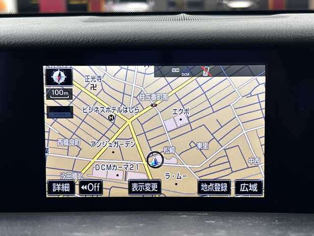 レクサス ＩＳ 200t Fスポーツ 愛知県 2015(平27)年 7.5万km スターライトブラックガラスフレーク 純正7インチナビ/（CD/DVD/Bluetooth/フルセグTV/USB)/ムーンルーフ/バックカメラ/サイドカメラ/衝突軽減ブレーキ/レーダークルーズコントロール/ブラインドスポットモニター/ドライブレコーダー/ETC/レザーシート/シートヒーター/シートベンチレーション/パワーシート/メモリシート/革巻きステアリング/パドルシフト/純正18インチアルミホイール/スマートキー/カードキー有/プッシュスタート/LEDヘッドライト/フロントフォグランプ/オートライト/純正フロアマット/ステアリングスイッチ/電動格納ミラー/横滑り防止装置