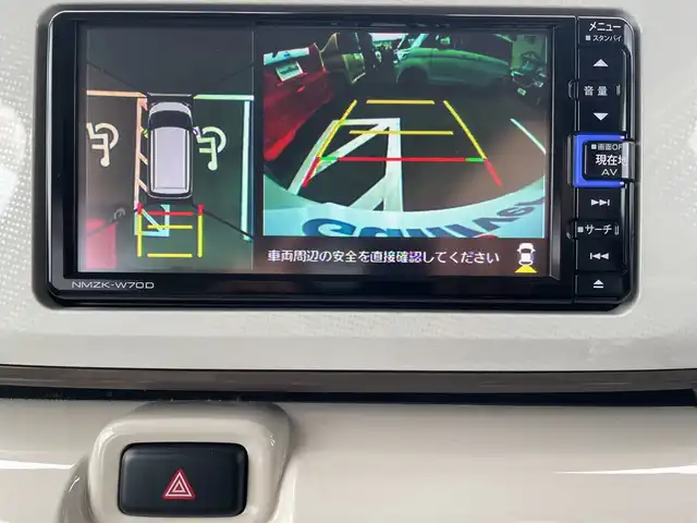 ダイハツ ムーヴ キャンバス G メイクアップ リミテッド　SAⅢ 神奈川県 2020(令2)年 3万km パールホワイトⅢ/ナチュラルベージュマイカメタリック 2トーン 純正SDナビ（NMZK-W700）/フルセグ/Bluetooth/CD/DVD/USB/両側パワースライドドア/全周囲カメラ/ドライブレコーダー/純正フロアマット/LEDヘッドライト/フォグランプ/オートライト/オートマチックハイビーム/コーナーセンサー/アイドリングストップ/プッシュスタート/スマートキー/電動格納ミラー/ドアバイザー/横滑り防止装置/衝突被害軽減システム