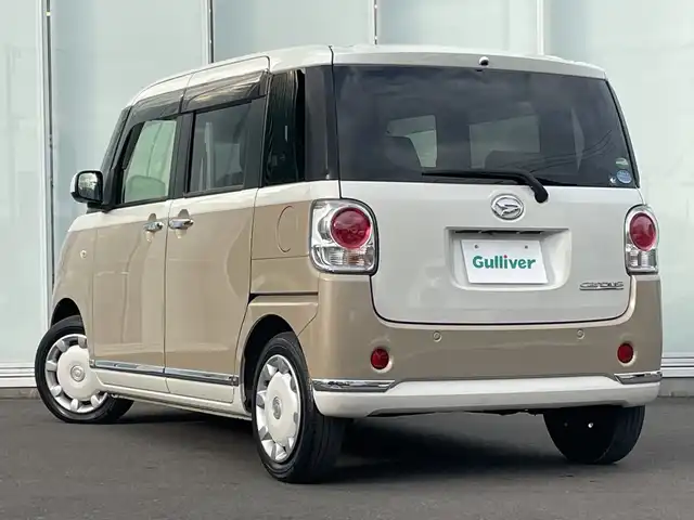 ダイハツ ムーヴ キャンバス G メイクアップ リミテッド　SAⅢ 神奈川県 2020(令2)年 3万km パールホワイトⅢ/ナチュラルベージュマイカメタリック 2トーン 純正SDナビ（NMZK-W700）/フルセグ/Bluetooth/CD/DVD/USB/両側パワースライドドア/全周囲カメラ/ドライブレコーダー/純正フロアマット/LEDヘッドライト/フォグランプ/オートライト/オートマチックハイビーム/コーナーセンサー/アイドリングストップ/プッシュスタート/スマートキー/電動格納ミラー/ドアバイザー/横滑り防止装置/衝突被害軽減システム