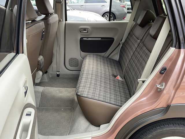 スズキ ラパン ＬＣ X 佐賀県 2023(令5)年 1.1万km テラコッタピンクメタリック/アーバンブラウン 2トーン エンジンスタートボタン/保証書/取扱説明書/記録簿/ワンオーナー/アイドリングストップ/スマートキー/スペアキー有/Bluetooth接続/CD/TV/社外ナビ/前後ドライブレコーダー/ベンチシート/純正フロアマット/前席シートヒーター/ABS/前後コーナーセンサー/LEDライト/レーンキープアシスト/盗難防止装置/オートライト/Wエアバッグ/衝突被害軽減システム/ステアリングスイッチ/クリアランスソナー/電格ウィンカーミラー