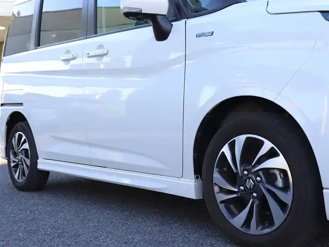 スズキ ソリオ バンディット HV MV 神奈川県 2023(令5)年 0.8万km ピュアホワイトP 純正メモリナビ/フルセグテレビ/全方位カメラ/Bluetooth/アダプティブクルーズ/スズキセーフティサポート/両側パワースライドドア/プッシュスタート/ドライブレコーダー/ETC/前関シートヒーター/LEDヘッドライト/保証書/取説/記録(R.7)/スペアスマートキー