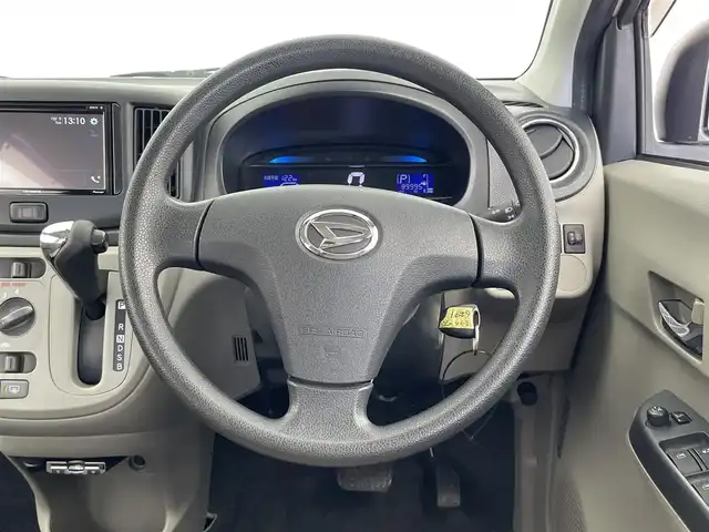 ダイハツ ミラ イース X 大分県 2012(平24)年 9万km シェルローズ 社外ディスプレイオーディオ/（Bluetooth/AM/FM)/前方ドライブレコーダー/ETC/ヘッドライトレベライザー/リモコンキー/エアコン/電動格納ミラー