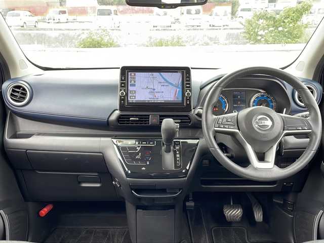 日産 デイズ ハイウェイスターG ターボ 山口県 2020(令2)年 4.8万km プレミアムパープルP ・純正ナビ　　/（AM FM CD DVD SD USB BT IPOD AUX）/・全方位カメラ　/・バックカメラ　/・前後コーナーセンサー　/・エマージェンシーブレーキ　/・レーンキープアシスト　/・アイドリングストップ　/・オートライト　/・横滑り防止　/・ハンズフリー　/・ステアリングスイッチ/・純正フロアマット/・純正15インチアルミ/・スペアキー/・ヘッドライトレベライザー/・電格ミラー