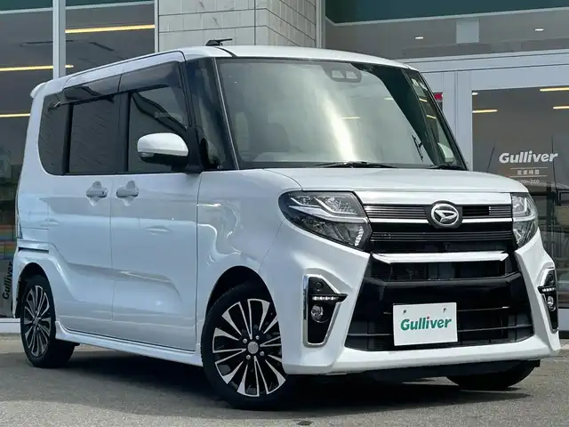 ダイハツ タント カスタム RS セレクション 兵庫県 2020(令2)年 4.5万km シャイニングホワイトパール 純正ナビ　/ＥＴＣ　/ドライブレコーダー　/バックカメラ　/アラウンドビューモニター　/両側パワースライドドア　/レーダークルーズコントロール　/アイドリングストップ　/シートヒーター/ＬＥＤヘッドライト　/純正フロアマット/純正アルミホイール