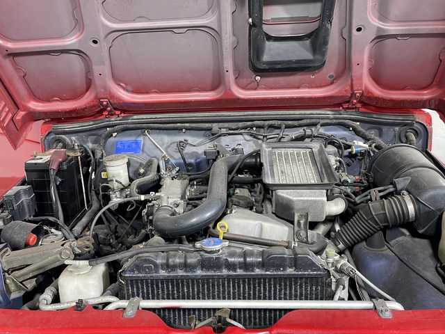 スズキ ジムニー ワイルドウィンド 福岡県 1998(平10)年 12.6万km 赤 4WD/パワーウィンドウ