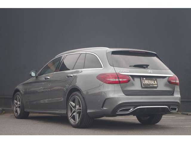 メルセデス・ベンツ Ｃ２２０ｄ ワゴン ローレウスエディション 茨城県 2019(令1)年 3.9万km セレナイトグレー レーダーセーフティ/純正ナビ/TV/バックカメラ/applecarplay/黒革/メモリ付きパワーシート/シートヒーター/純正18インチAW/LEDヘッドライト/クリアランスソナー/ACC