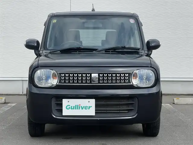 スズキ ラパン T Lパッケージ 秋田県 2012(平24)年 13.7万km ブルーイッシュブラックパール3 ４WD/純正オーディオ（AM/FM/CD)/スマートキー/純正アルミ/プッシュスタート/D席シートヒーター/純正フロアマット/純正ドアバイザー/オートエアコン/レベライザー/パワーステアリング/パワーウィンドウ/電動格納ウィンカーミラー/保証書/取扱説明書/記録簿