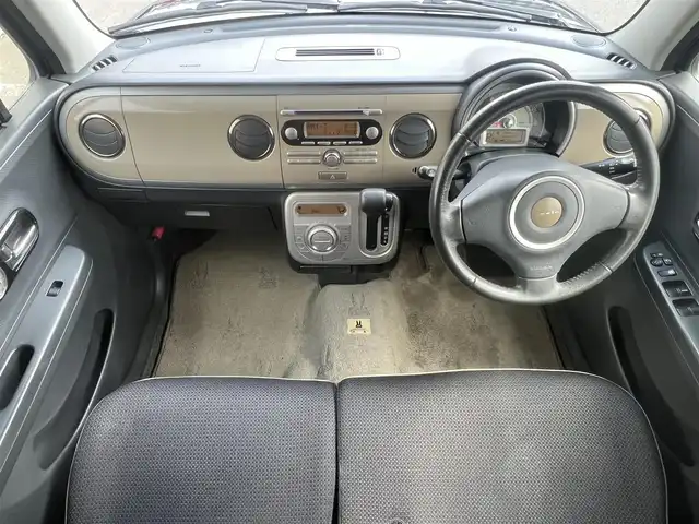 スズキ ラパン T Lパッケージ 秋田県 2012(平24)年 13.7万km ブルーイッシュブラックパール3 ４WD/純正オーディオ（AM/FM/CD)/スマートキー/純正アルミ/プッシュスタート/D席シートヒーター/純正フロアマット/純正ドアバイザー/オートエアコン/レベライザー/パワーステアリング/パワーウィンドウ/電動格納ウィンカーミラー/保証書/取扱説明書/記録簿