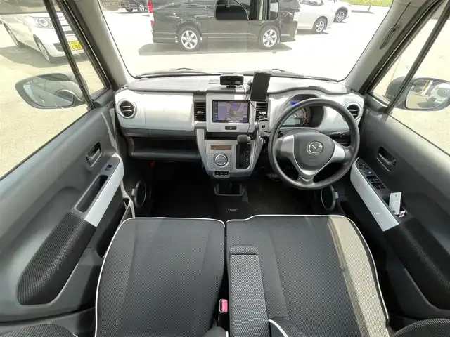 マツダ フレア クロスオーバー XG 青森県 2014(平26)年 3.7万km ガンＭ ・4WD/・SDナビ/・フルセグ/CD/DVD/AM/FM/・Bluetooth/・衝突軽減ブレーキ/・アイドリングストップ/・横滑り防止装置/・盗難防止装置/・ダウンヒルアシストコントロール/・スマートキー/・オートライト/・HIDライト/・シートヒーター/・ETC/・取扱説明書/・レーダー探知機/・ダブルエアバック