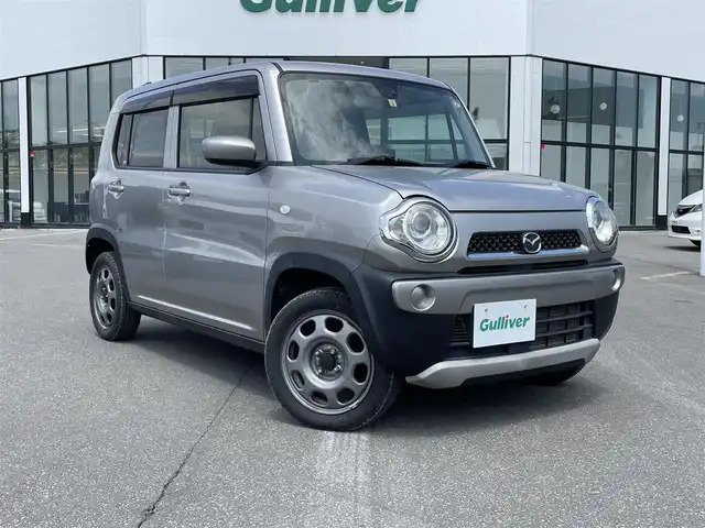 マツダ フレア クロスオーバー XG 青森県 2014(平26)年 3.7万km ガンＭ ・4WD/・SDナビ/・フルセグ/CD/DVD/AM/FM/・Bluetooth/・衝突軽減ブレーキ/・アイドリングストップ/・横滑り防止装置/・盗難防止装置/・ダウンヒルアシストコントロール/・スマートキー/・オートライト/・HIDライト/・シートヒーター/・ETC/・取扱説明書/・レーダー探知機/・ダブルエアバック
