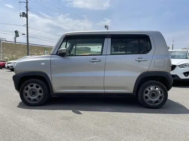 マツダ フレア クロスオーバー XG 青森県 2014(平26)年 3.7万km ガンＭ ・4WD/・SDナビ/・フルセグ/CD/DVD/AM/FM/・Bluetooth/・衝突軽減ブレーキ/・アイドリングストップ/・横滑り防止装置/・盗難防止装置/・ダウンヒルアシストコントロール/・スマートキー/・オートライト/・HIDライト/・シートヒーター/・ETC/・取扱説明書/・レーダー探知機/・ダブルエアバック