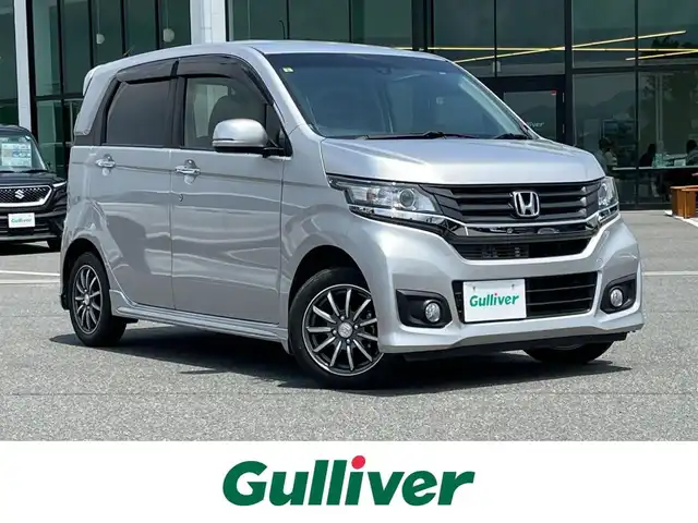 ホンダ Ｎ ＷＧＮ カスタム G Aパッケージ 奈良県 2014(平26)年 2.3万km カトラリーシルバーM ワンオーナー/純正オーディオ/（AM/FM/CD)/ハーフレザーシート/クルーズコントロール/エンジンスターター/革巻きステアリング/ステアリングスイッチ/オートライト/横滑り防止装置/フロアマット/ドアバイザー/電格ウインカーミラー/プッシュスタート/スペアキー
