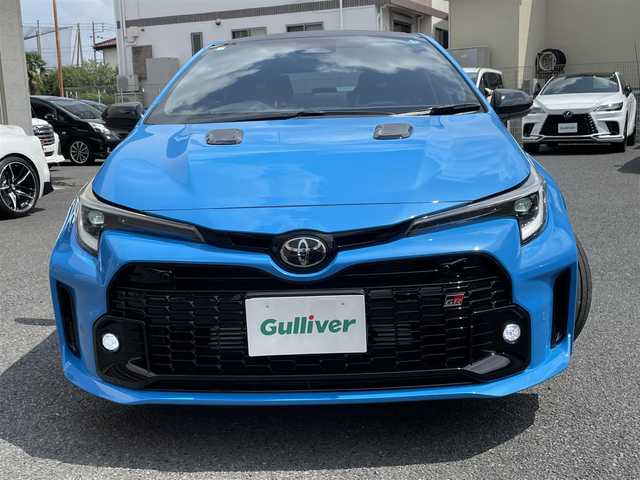 トヨタ ＧＲカローラ RZ 神奈川県 2023(令5)年 0.6万km 青 50台限定車/ワンオーナー/純正メモリーナビ・地デジTV/JBLスピーカー/バックモニター/純正USB/BT/Miracast/ビルトインETC2.0/ハーフレザーシート/前席シートヒーター/ステアリングヒーター/HUD/純正18インチAW/GRブレーキキャリパー/カーボンルーフ/トヨタセーフティセンス/レーダークルーズコントロール/PCS/LDA/BSM/RCTA/SEA/RSA/コーナーセンサー/オートハイビーム/ステアリングスイッチ/プッシュスタート/スマートキー×2/R5/6年ディーラー整備記録/保証書・取説あり