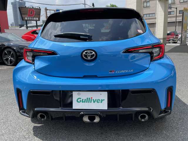 トヨタ ＧＲカローラ RZ 神奈川県 2023(令5)年 0.6万km 青 50台限定車/ワンオーナー/純正メモリーナビ・地デジTV/JBLスピーカー/バックモニター/純正USB/BT/Miracast/ビルトインETC2.0/ハーフレザーシート/前席シートヒーター/ステアリングヒーター/HUD/純正18インチAW/GRブレーキキャリパー/カーボンルーフ/トヨタセーフティセンス/レーダークルーズコントロール/PCS/LDA/BSM/RCTA/SEA/RSA/コーナーセンサー/オートハイビーム/ステアリングスイッチ/プッシュスタート/スマートキー×2/R5/6年ディーラー整備記録/保証書・取説あり