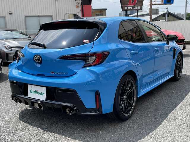 トヨタ ＧＲカローラ RZ 神奈川県 2023(令5)年 0.6万km 青 50台限定車/ワンオーナー/純正メモリーナビ・地デジTV/JBLスピーカー/バックモニター/純正USB/BT/Miracast/ビルトインETC2.0/ハーフレザーシート/前席シートヒーター/ステアリングヒーター/HUD/純正18インチAW/GRブレーキキャリパー/カーボンルーフ/トヨタセーフティセンス/レーダークルーズコントロール/PCS/LDA/BSM/RCTA/SEA/RSA/コーナーセンサー/オートハイビーム/ステアリングスイッチ/プッシュスタート/スマートキー×2/R5/6年ディーラー整備記録/保証書・取説あり
