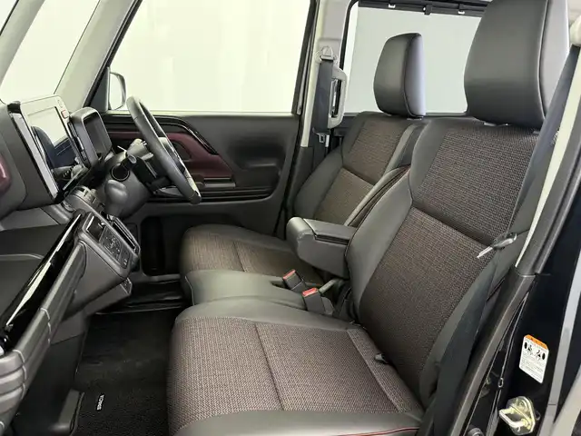 スズキ スペーシア カスタム HYBRID XS ターボ 愛知県 2024(令6)年 0.8万km ブルーイッシュブラックパール3 全方位モニター付9インチナビゲーション/　　・Bluetooth対応/フルセグTV/両側パワースライドドア/ステアリングリモコン/アダプティブクルーズコントロール/パドルシフト/ステアリングヒーター/ヘッドアップディスプレイ/ハーフレザーシート/シートヒーター（運転席/助手席）/後席オットマンシート/デュアルカメラブレーキサポート/車線維持支援機能